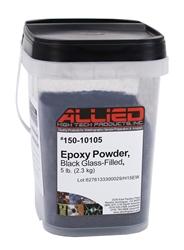 Black Glass-Filled Epoxy Powder