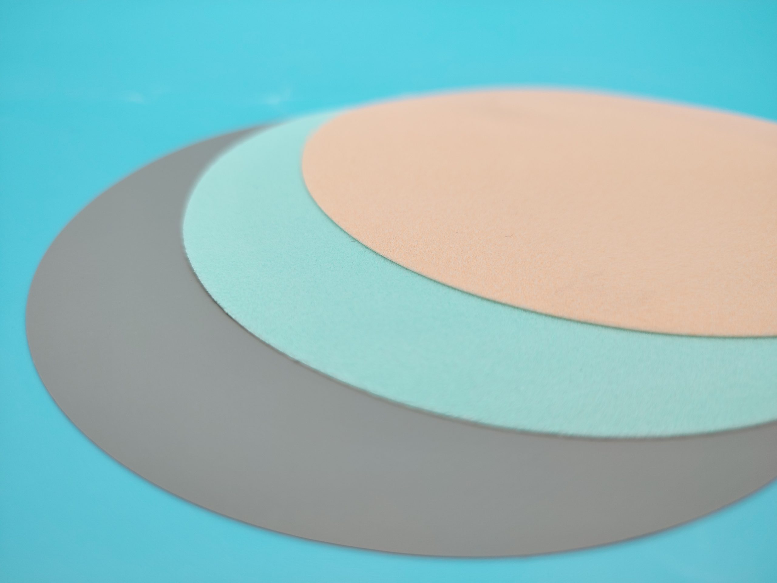 grish flocked polishing film