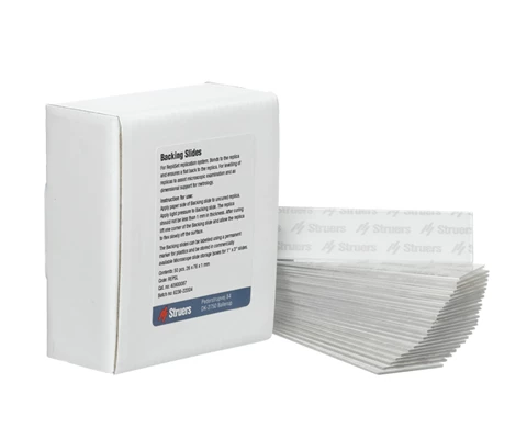 Backing Slides, 26 x 76 x 1 mm, 50 pcs.