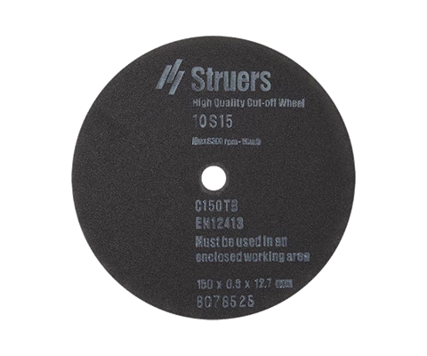 Doorslijpschijven 10S15, 150 mm Ø x 0,5 mm x 12,7 mm Ø, VE 5 stuks