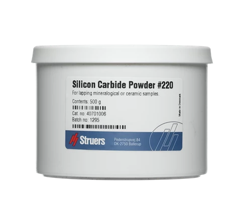 Silicon Carbide Powder, Grit 220 (FEPA F). 500 g