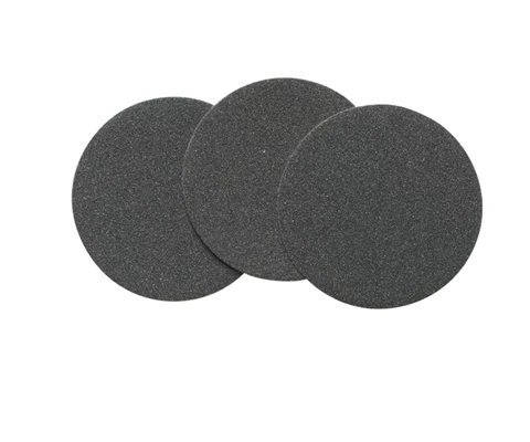 Silicon Carbide Paper, Grit 240. 32 mm (1¼") dia. 100 pcs.