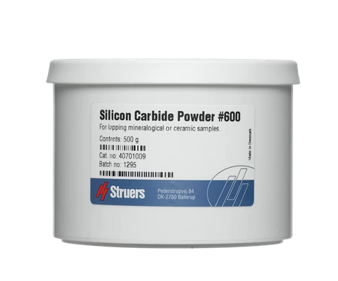 Silicon Carbide Powder, Grit 600 (FEPA F). 500 g