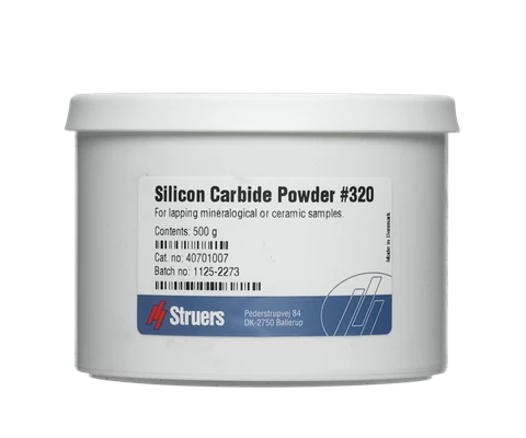 Silicon Carbide Powder, Grit 320 (FEPA F). 500 g