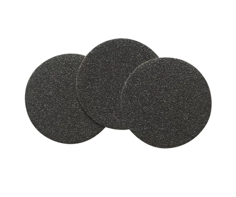 Silicon Carbide Paper, Grit 120. 32 mm (1¼") dia. 100 pcs.