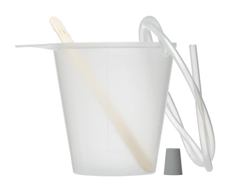 Consumables Kit, 80 polyethylene tubes, 80 mixing cups, 80 stirrers and 2 rubber plugs