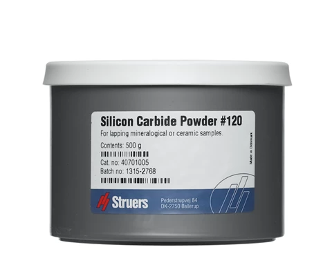 Silicon Carbide Powder, Grit 120 (FEPA F). 500 g