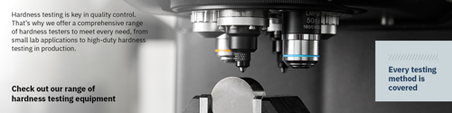 Hardness testing