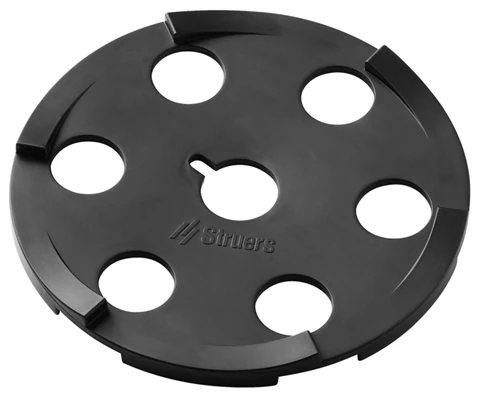 Gummihalter, Für Probenhalterscheiben 160 mm Ø