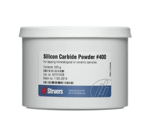 Silicon Carbide Powder, Grit 400 (FEPA F). 500 g