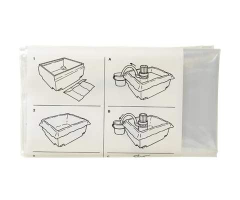 Disposable liners for 200 litre tank, 5 pcs.